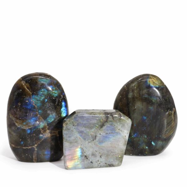 Madagascar Labradorite Tomb Stone (approx 80-100gms 50-70mm) - Image 3