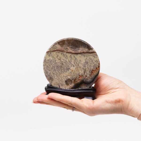 Guohua Picture Stones - Disc - 100mm (approx 140gm) - Image 2