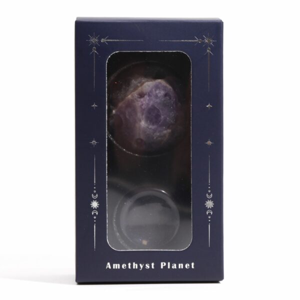 Ametyst Planet on a Sola Goldstone Stand (JUPITER) - Image 9