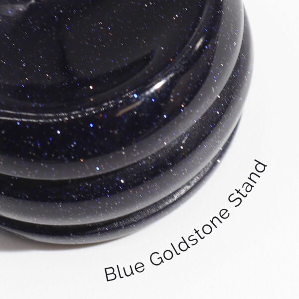 Yellow Jade Planet on a Sola Goldstone Stand (SATURN) - Image 6