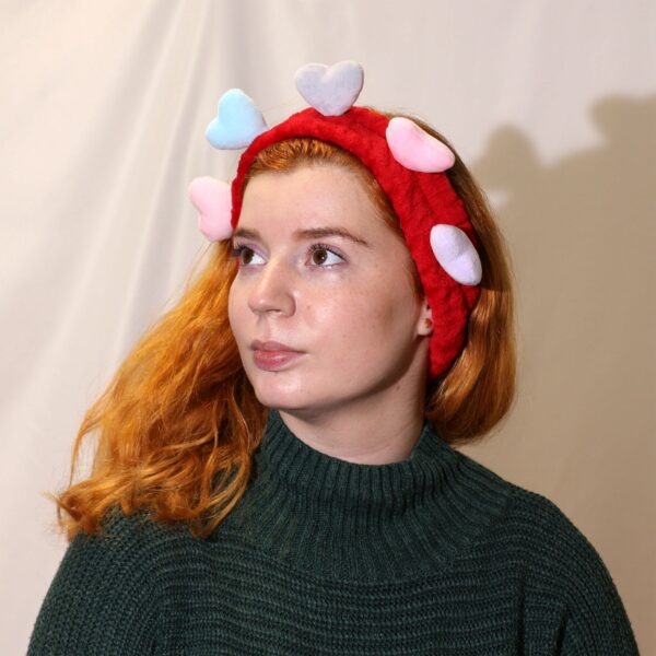 Cute Makeup Headbands - Love & Hearts (assorted) - Image 7