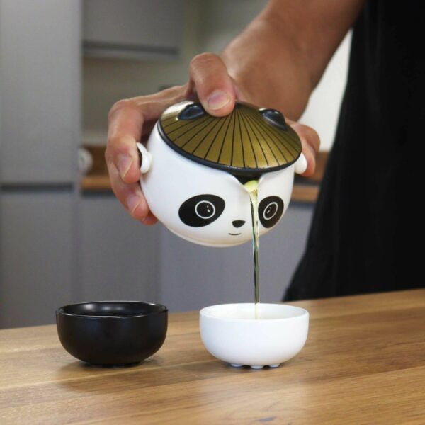 Kung Fu Panda Teapot Set - Two Cups - Travel Pack - Image 7