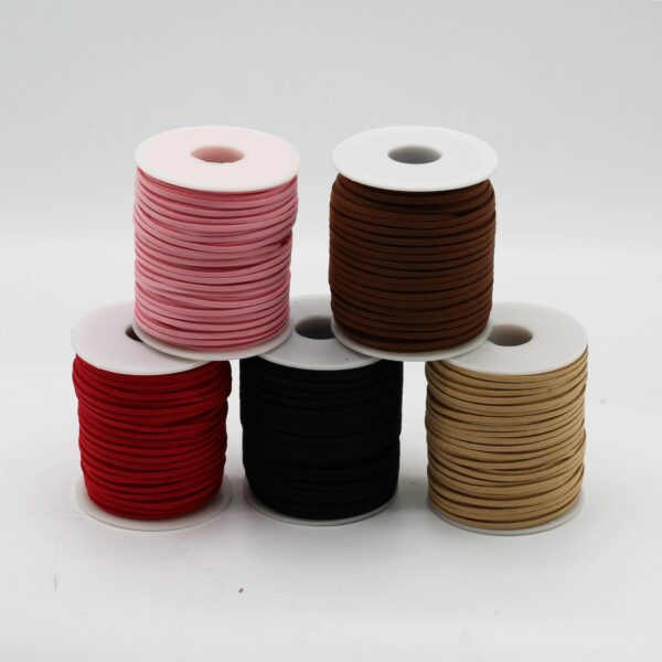 Bulk Roll Pendant Cord -  2.5mm x 45m - Dark Brown A010 - Image 2