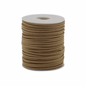 Bulk Roll Pendant Cord -  2.5mm x 45m - Tan A120