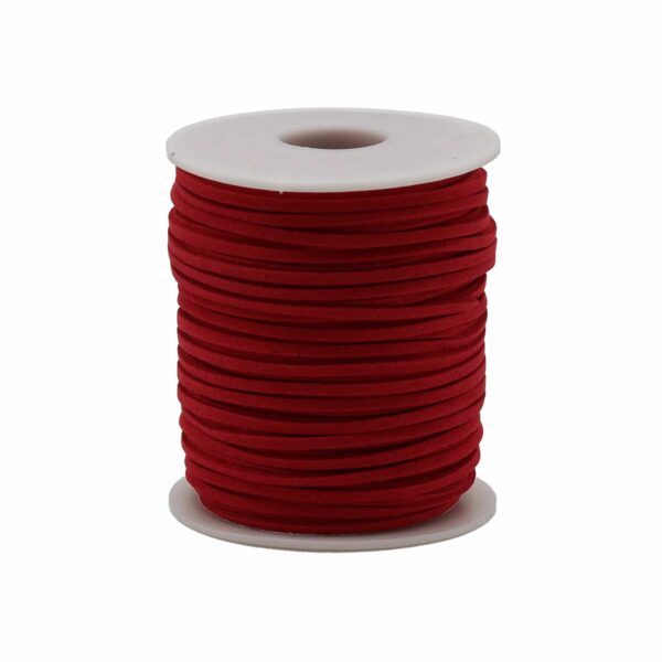 Bulk Roll Pendant Cord -  2.5mm x 45m - Red A056