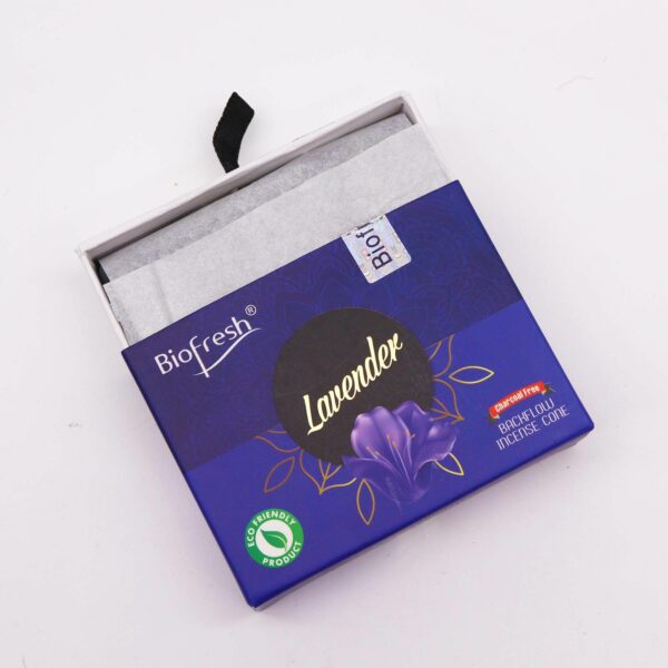 Biofresh Backflow Incense Cones - Lavender - Image 2