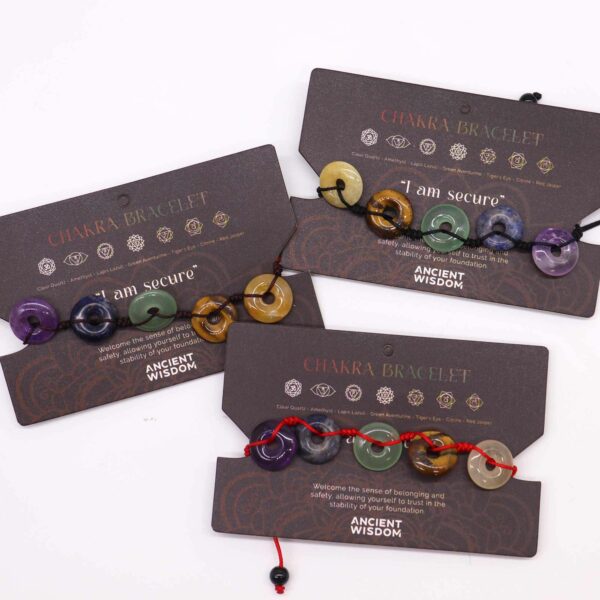 Chakra String Bracelet - Large Donuts - Image 2