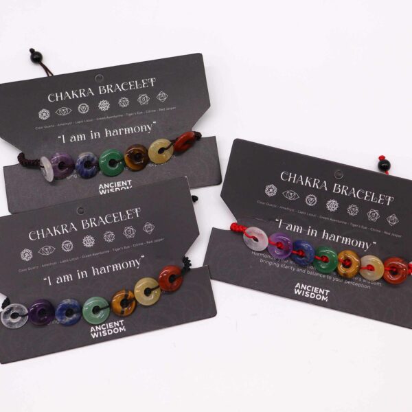 Chakra String Bracelet - Mini Donuts - Image 2