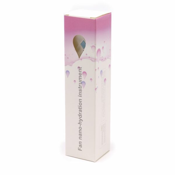 White Nano Mist Face Fan & Spray - USB chargable - Image 4