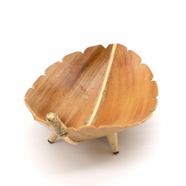 Coconut Leaf Large Fruit Bowl - Natural - Image 2