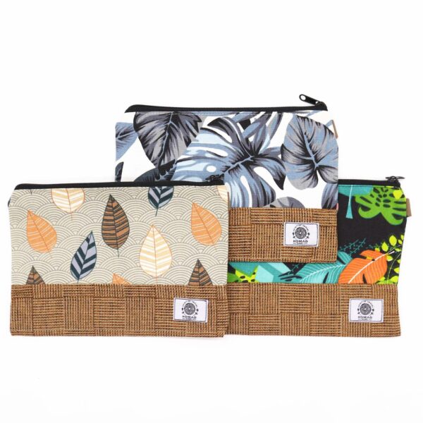Large Luxury Tropical Pouches - (assorted designs) - 26x17cm - Image 3