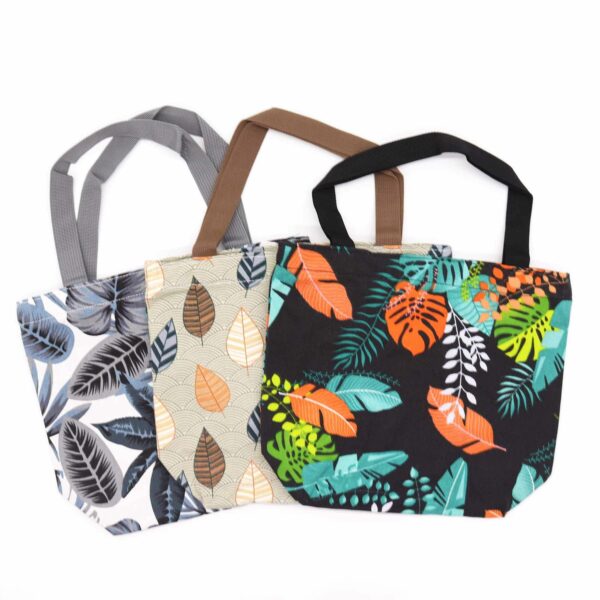 Tropical Handy Quick Shop Bag - (assorted designs) - 32x23x10cm - Image 4