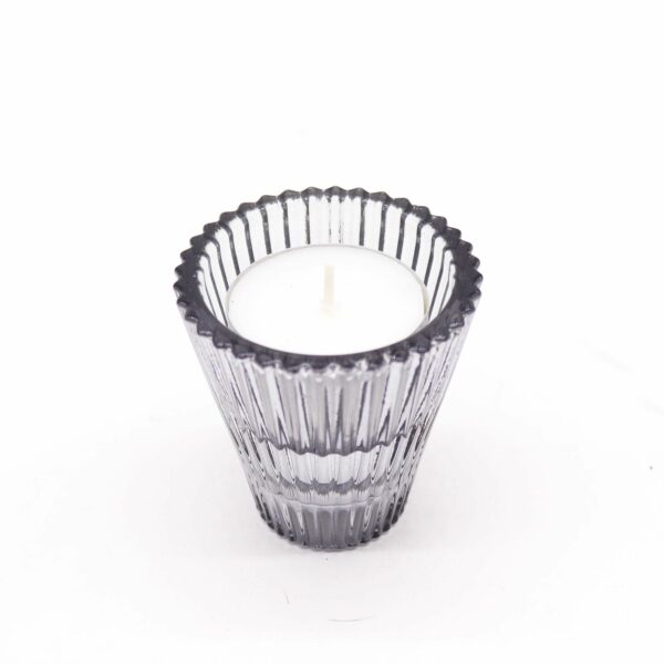 Flip Dinner Candle / Tealight Holder - Midnight Grey - Image 3