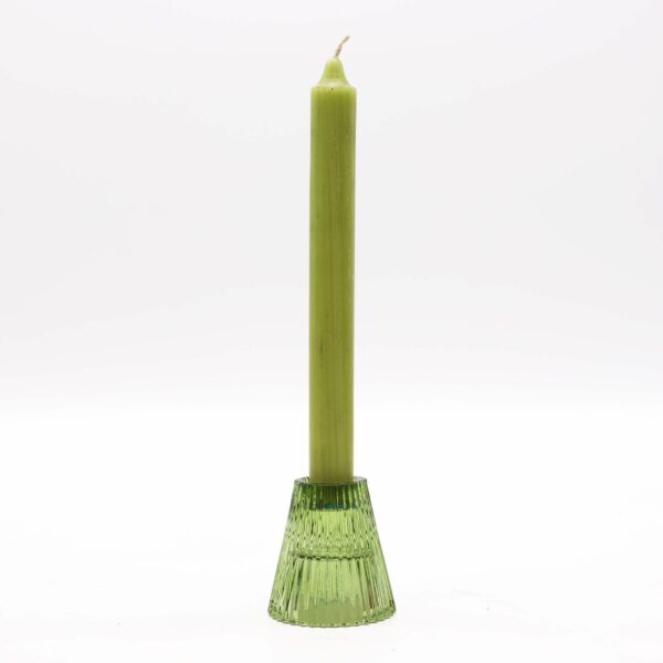Flip Dinner Candle / Tealight Holder - Garden Jade - Image 2