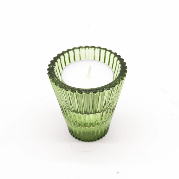 Flip Dinner Candle / Tealight Holder - Garden Jade - Image 3