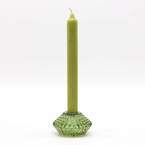Flower Flip Dinner Candle / Tealight Holder - Garden Jade - Image 2