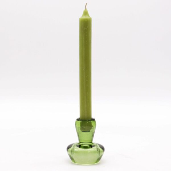 Mushroom Flip Dinner Candle / Tealight Holder - Garden Jade - Image 2