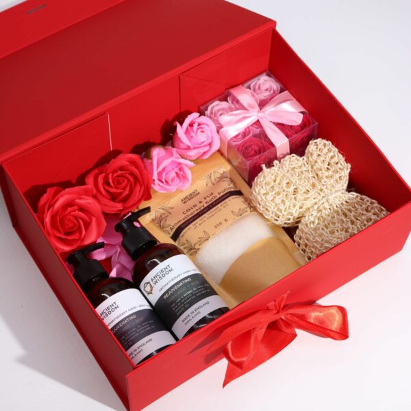 Flat Pack Gift Box - Extra Large  (33x25x12cm) - Black - Image 5