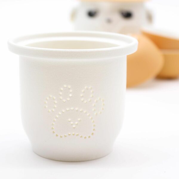 Panda Teapot Set & Three Cups - Orange - Image 3