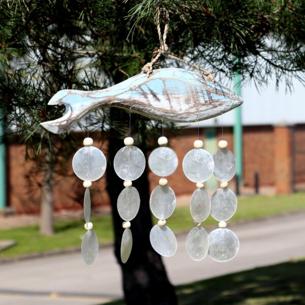 Bluewash Fish Carving and Natural Copis Drop - Image 3