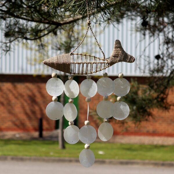 String Fish and Natural Copis Drop - Image 3