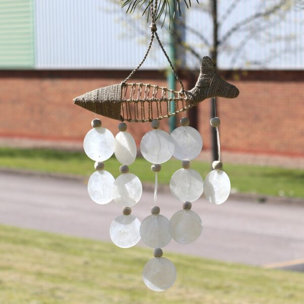 String Fish and Natural Copis Drop - Image 5