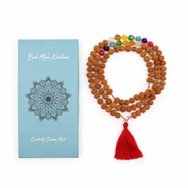 Bali Mala Necklace - Creativity Chakra - Image 2
