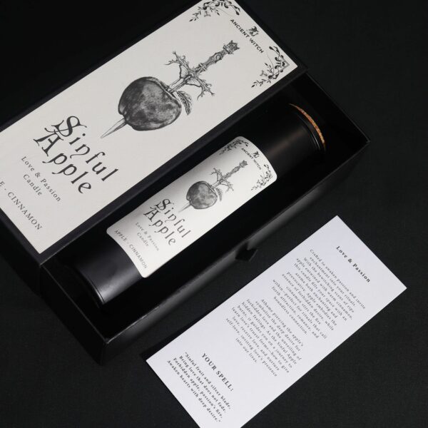 Ancient Witch Ritual Candles - Sinful Apple - Image 3