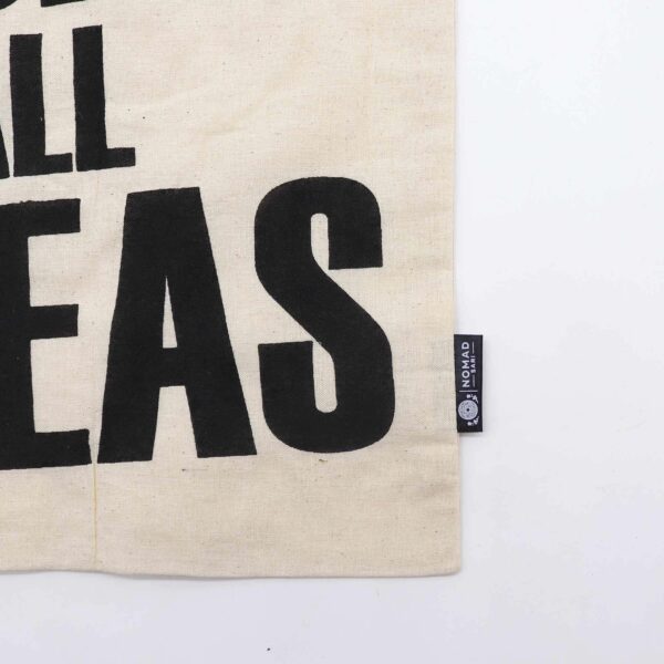 Iconic Basic Tote Bag - ACCESS ALL AREA - Natural 4oz - Image 2