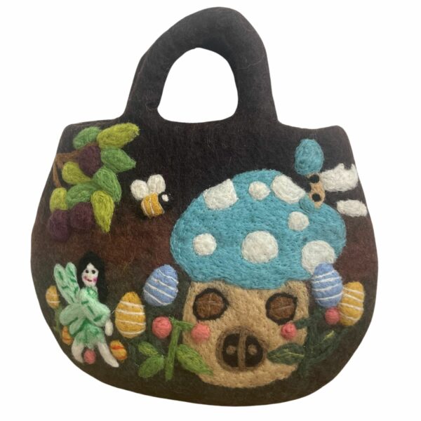 Fairy Garden Felted Bag - Image 2