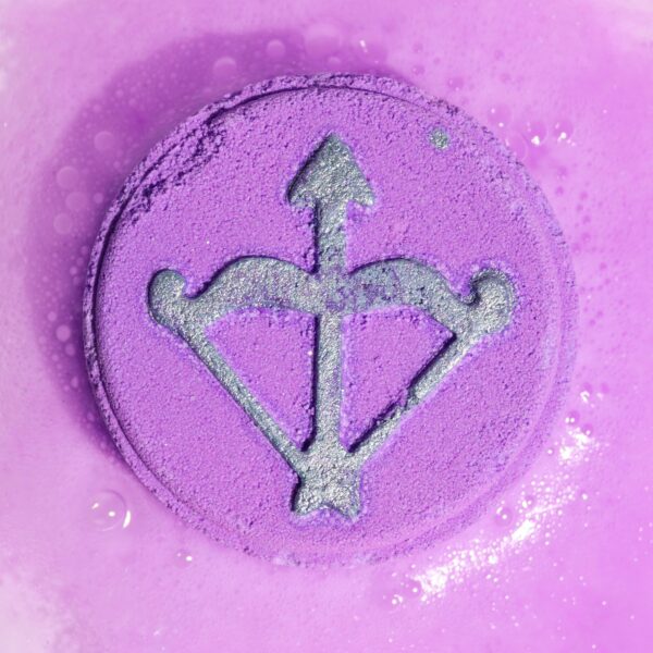 Set of Zodiac Bath Fizzers with Horoscope - Sagittarius - Image 5