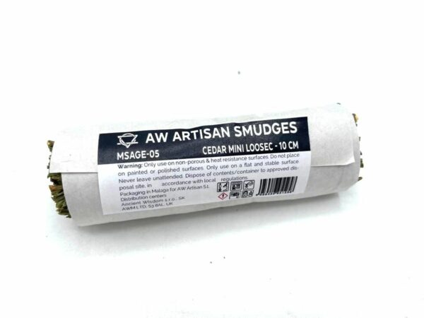 Smudge Stick - Cedar Mini Loosec - 11 cm - Image 2
