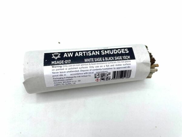 Smudge Stick - White Sage & Black Sage 10cm - Image 2
