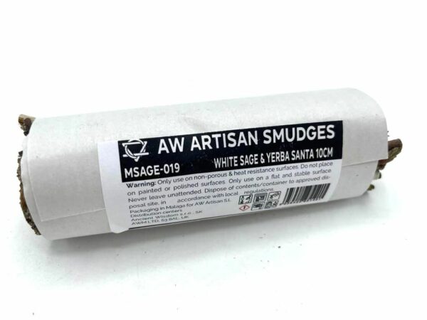 Smudge Stick - White Sage & Yerba Santa 10cm - Image 2