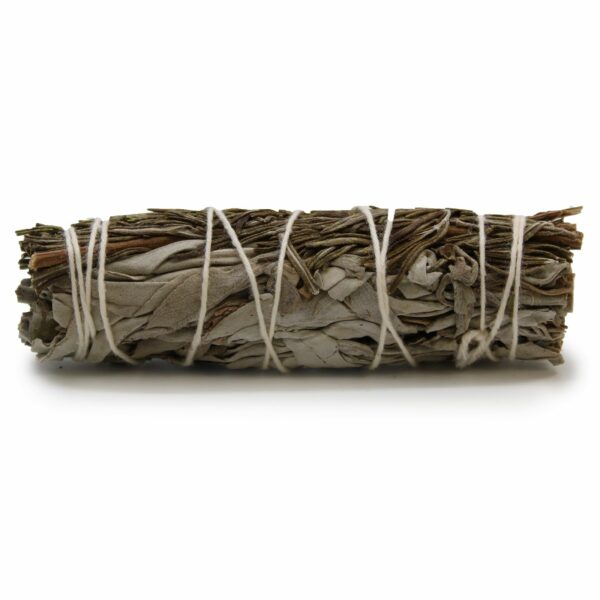 Smudge Stick - White Sage & Rosemary 10cm - Image 4