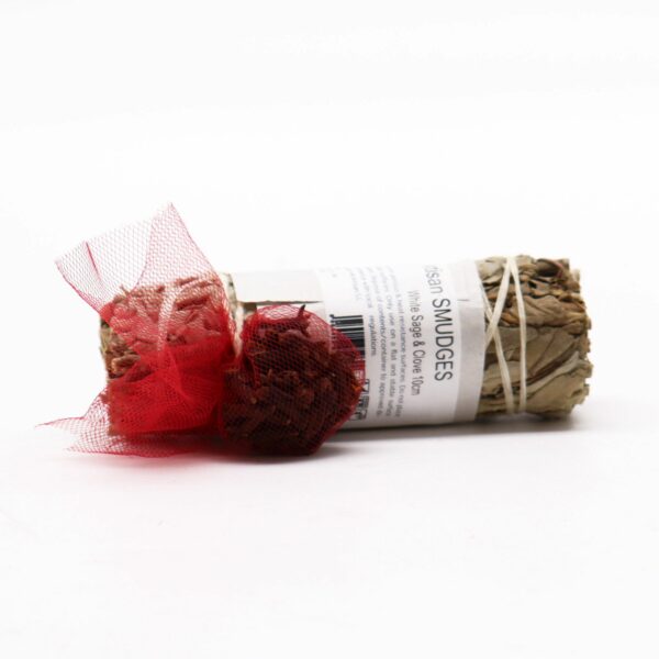 Smudge Stick - White Sage & Clove 10cm - Image 2