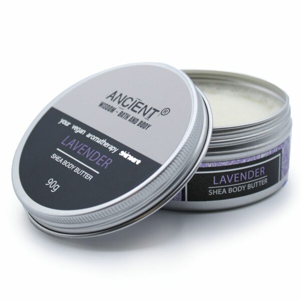 Aromatherapy Shea Body Butter 90g - Lavender - Image 2