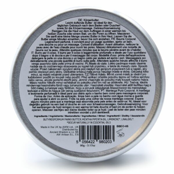 Aromatherapy Shea Body Butter 90g - Sandalwood - Image 3