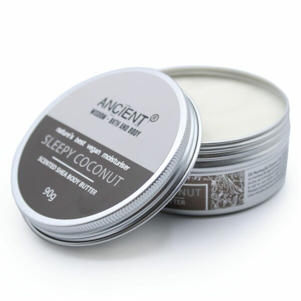 Scented Shea Body Butter 90g - Sleepy Coconut - Image 3