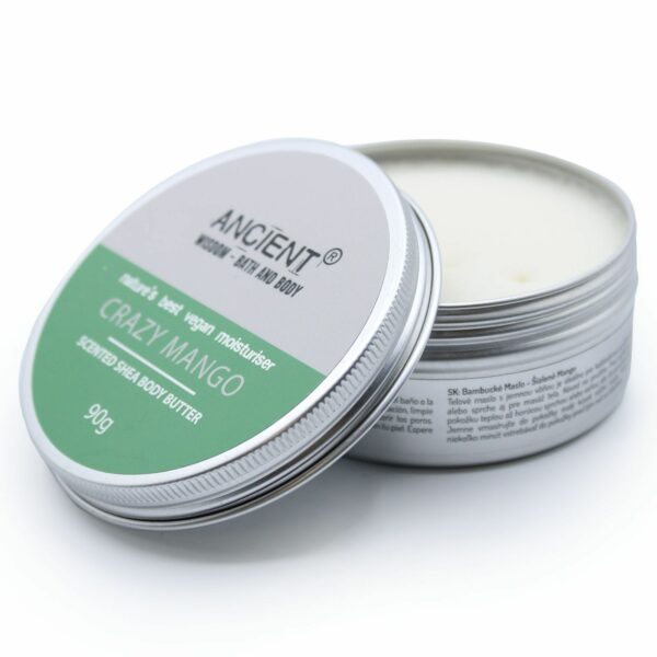 Scented Shea Body Butter 90g - Crazy Mango - Image 3