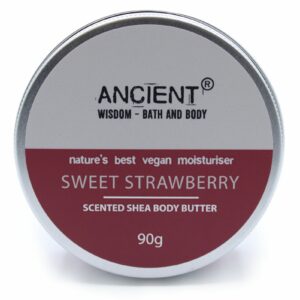 Scented Shea Body Butter 90g - Sweet Strawberry
