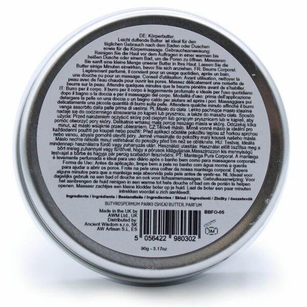 Scented Shea Body Butter 90g - Sweet Strawberry - Image 2