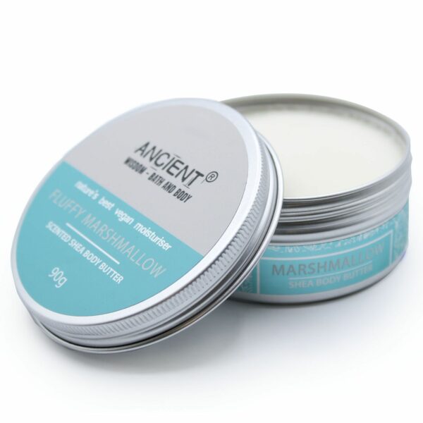 Scented Shea Body Butter 90g - Fluffy Marshmallow - Image 3