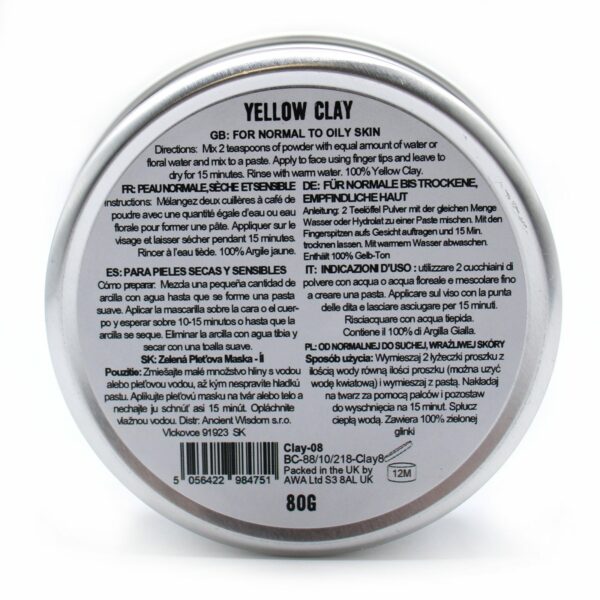Yellow Clay 80g - Image 3
