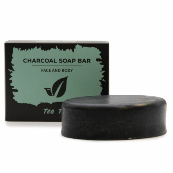 Charcoal Soap 85g - Tea Tree - Image 7