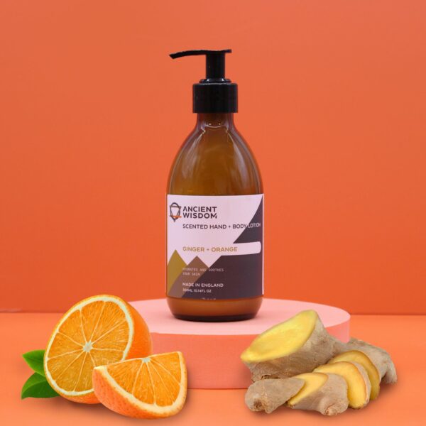 Ginger & Orange Lotion 300ml - Image 3