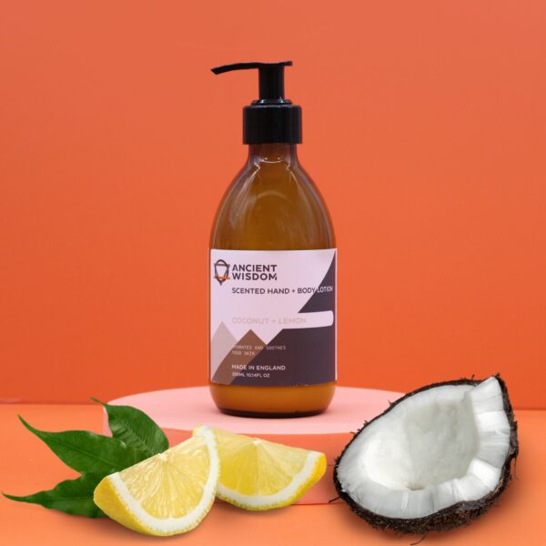 Coconut & lemon Lotion 300ml - Image 3