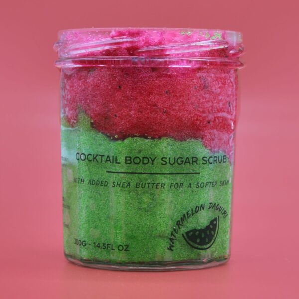 Fragranced Sugar Body Scrub - Watermelon Daquiri 300g - Image 3