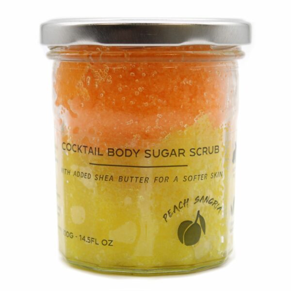 Fragranced Sugar Body Scrub - Peach Sangria 300g - Image 7