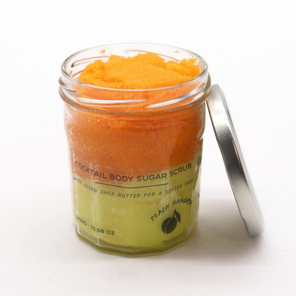 Fragranced Sugar Body Scrub - Peach Sangria 300g - Image 12
